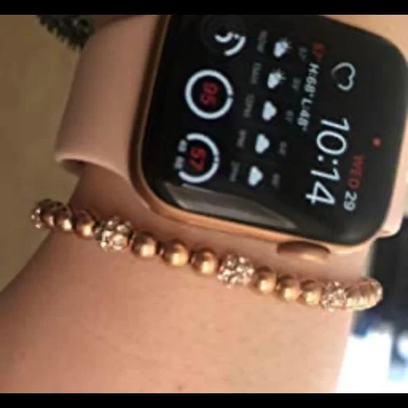 COPY NWT Michael Kors Rose Gold-Tone Slider Bracelet with